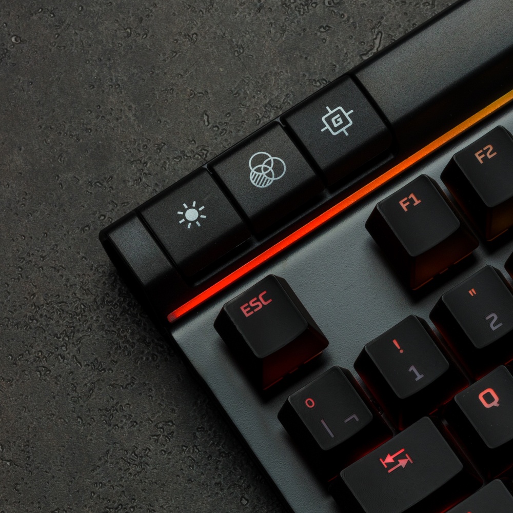 Memoria interna para personalizar el teclado